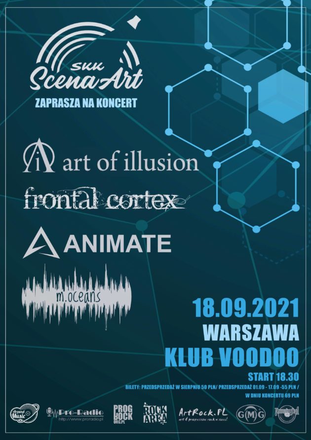 Scena Art On Stage: Art Of Illusion x Frontal Cortex x Animate x m.oceans / 18.09 /