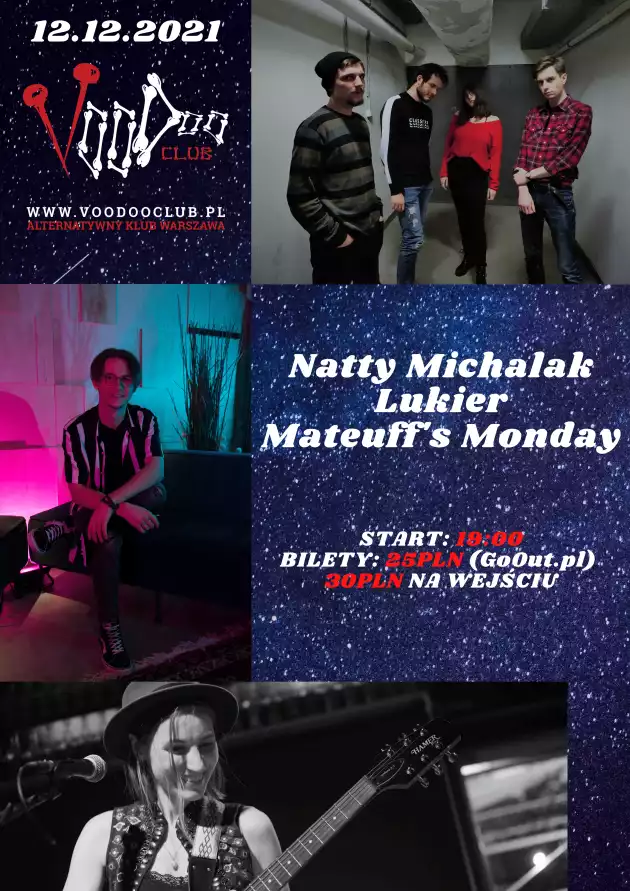 Mateuff’s Monday x Lukier x Natty Michalak w VooDoo Club / 12.12 /