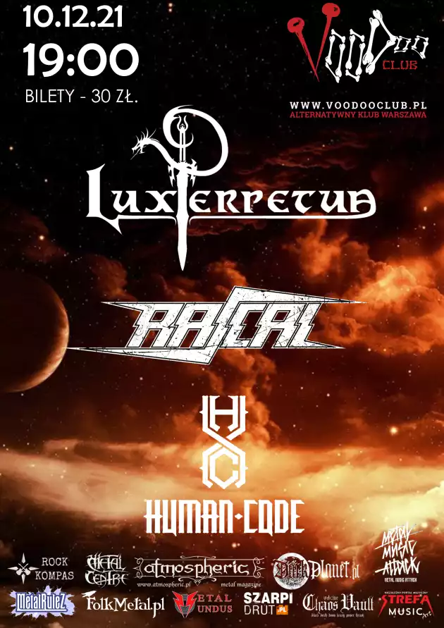 Lux Perpetua x Rascal x Human Code w VooDoo Club / 10.12 /