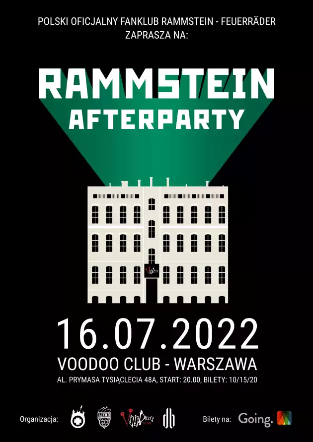 RAMMSTEIN After Party // 16.07.2022 // VooDoo Club, Warszawa