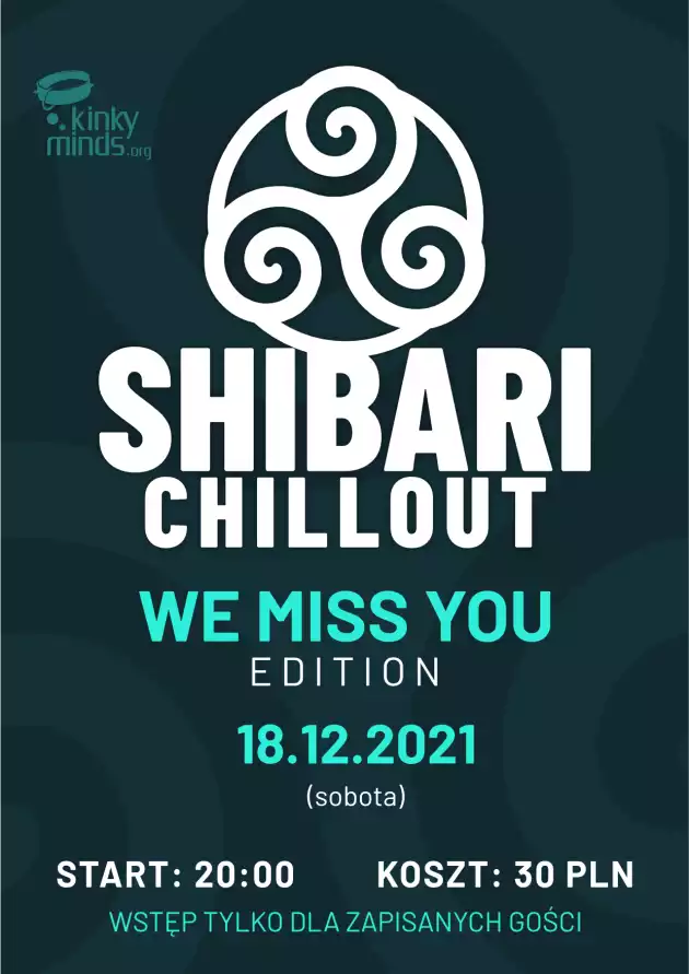 Shibari Chillout – WE MISS YOU edition / 18.12 /