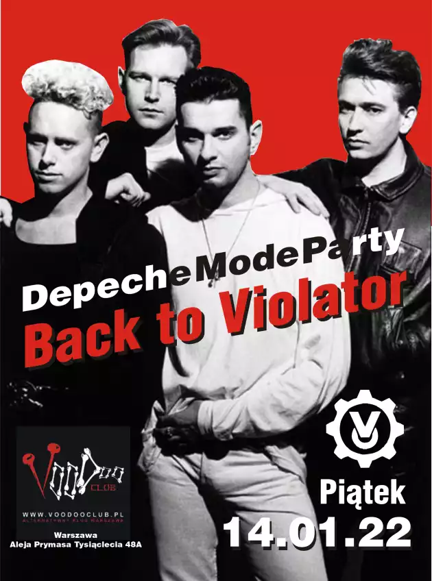Depeche Mode Party – Back to Violator / 14.01/