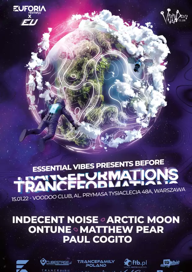 Essential Vibes pres. Before Tranceformations 2022/ 15.01 /