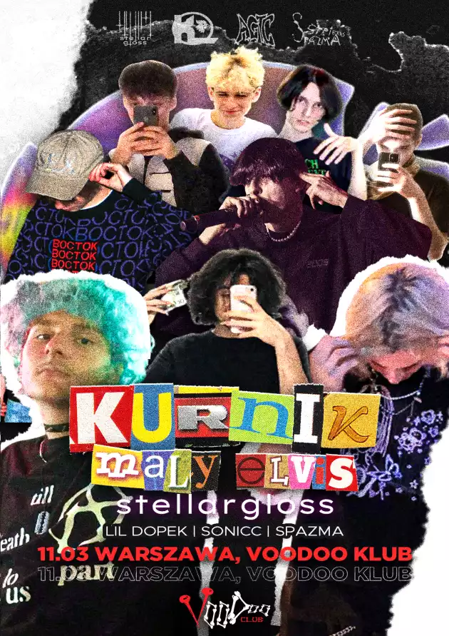 KURNIK + Mały Elvis + stellargloss & friends / 11.03 /