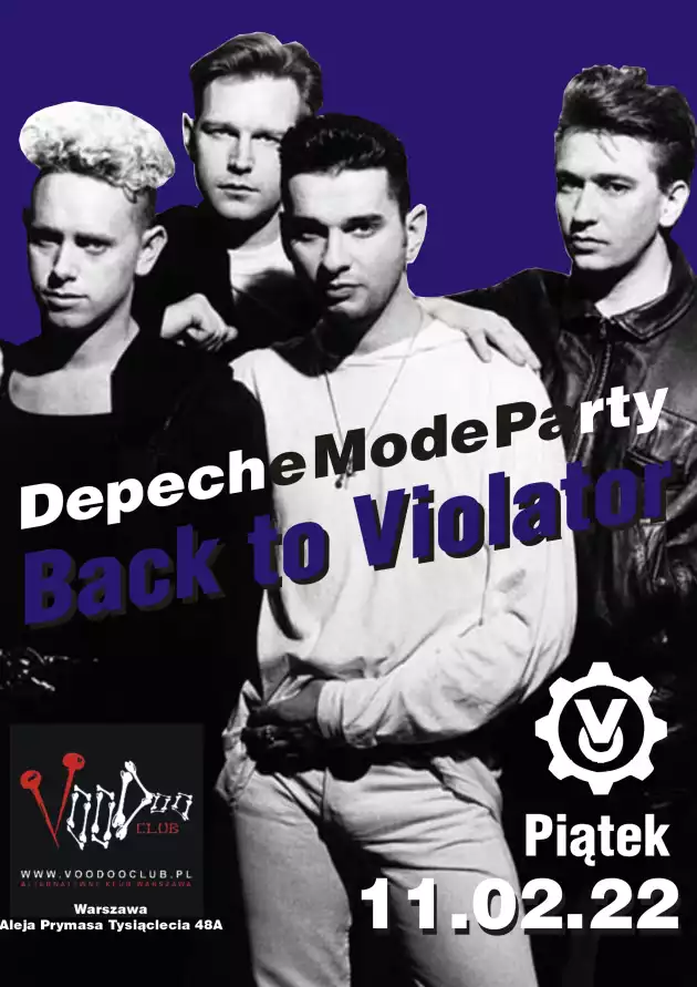 Depeche Mode Party – Back to Violator / 11.02 /