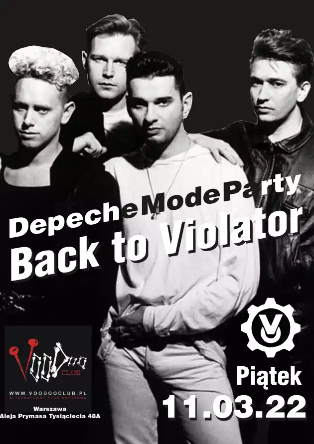 Depeche Mode Party – Back to Violator / 11.03 /