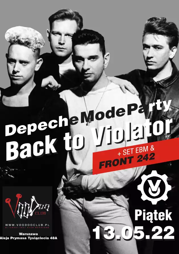Depeche Mode Party – Back to Violator / 13.05 /
