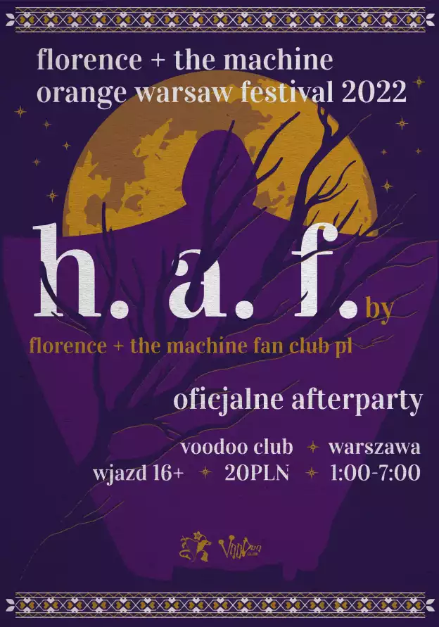 H.A.F. Oficjalne Afterparty / FATM na OWF 2022 / 05.06 /