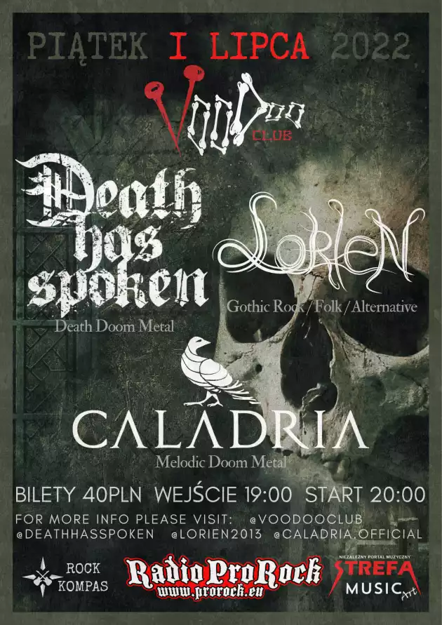 Death Has Spoken x Lorien x Caladria / 01.07/