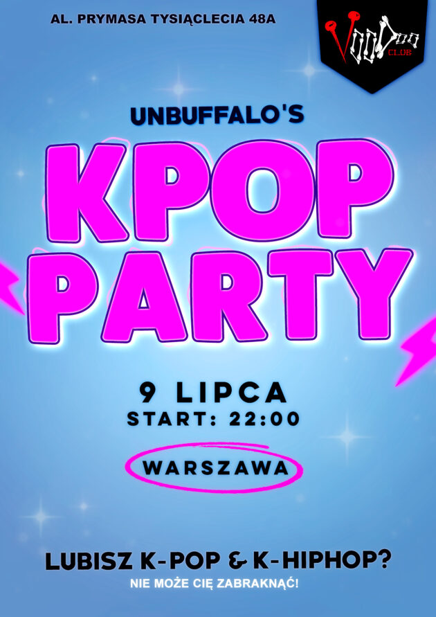 K-pop & K-Hiphop Party by UNBUFFALO / 09.07/
