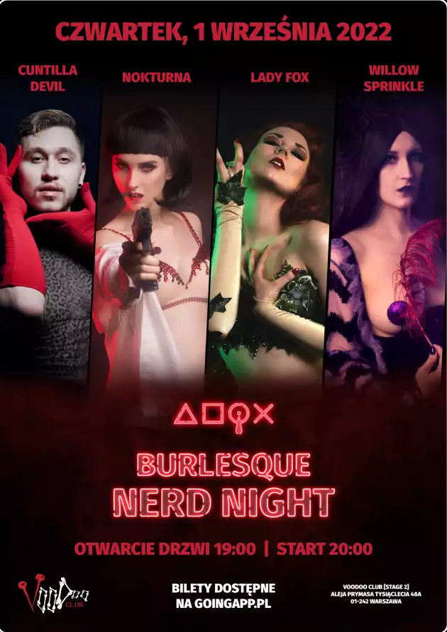 Burlesque Nerd Night at VooDoo Club / 01.09 /