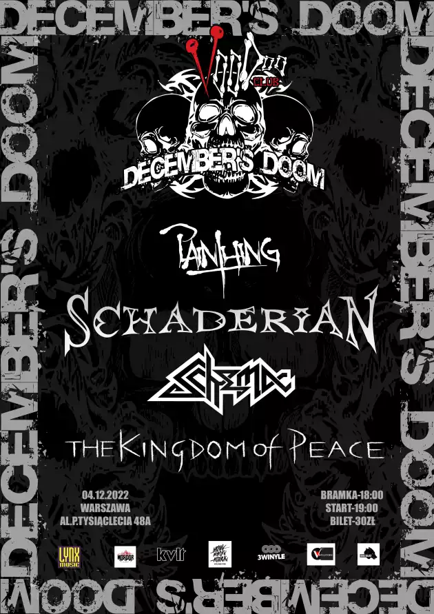 December’s Doom : Schaderian x Schema x Painthing x The Kingdom of Peace / 04.12 /