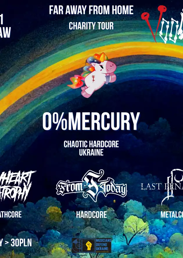 0%Mercury [ UKR ]+ From Today, Last Penance, My Heart In Atrophy | Charity Concert  | Charity Concert / 20.11 /