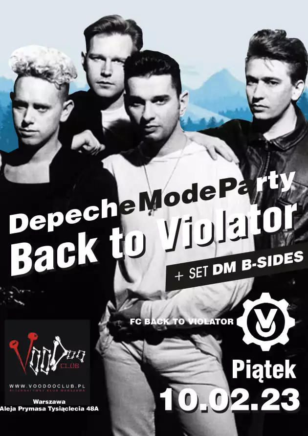 Depeche Mode Party – Back To Violator : DEPECHE MODE B-sides special set
