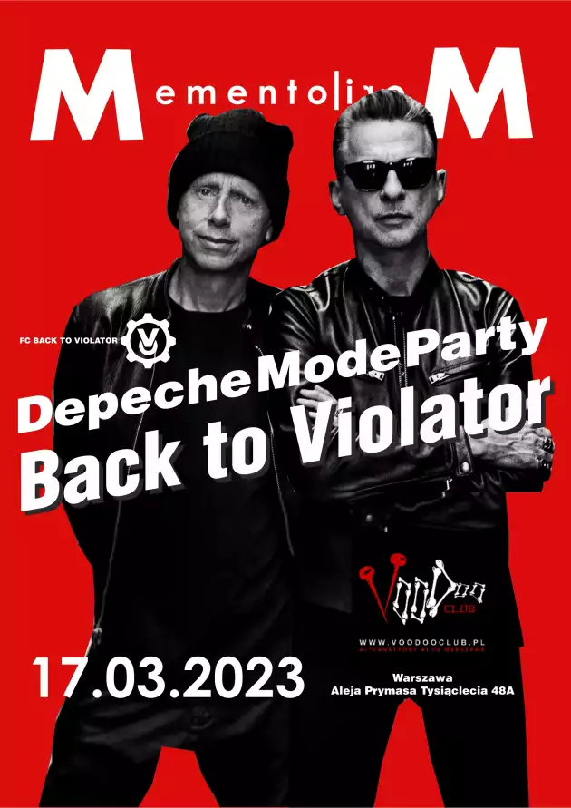 Depeche Mode Party – Back To Violator