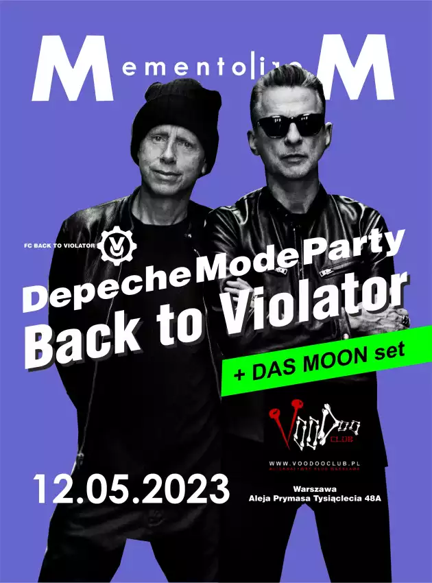 Depeche Mode Party – Back To The Violator : Das Moon special set
