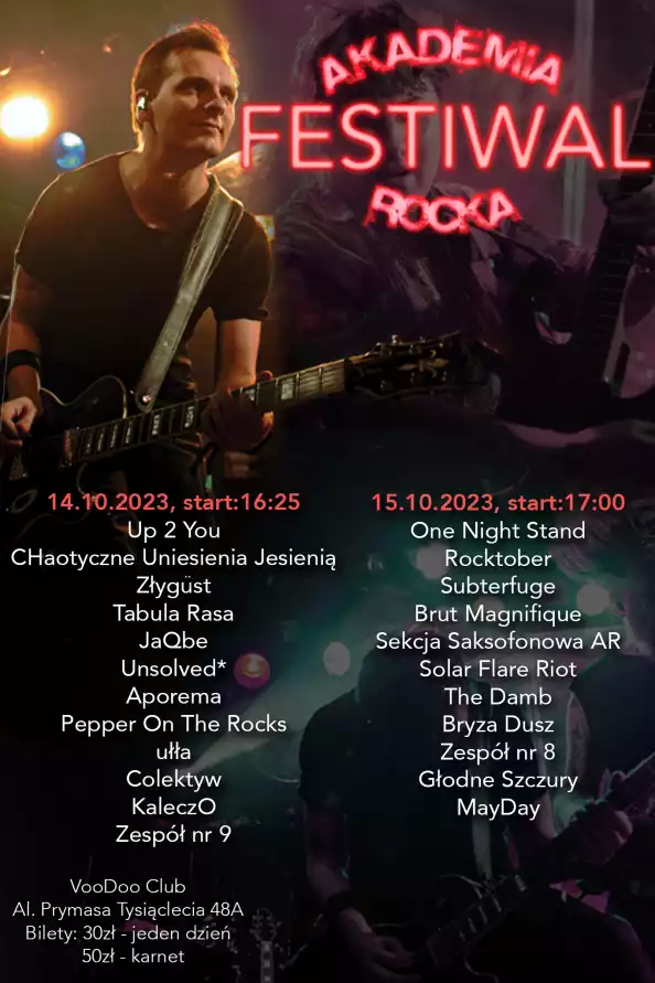 II Festiwal Akademii Rocka – Day I
