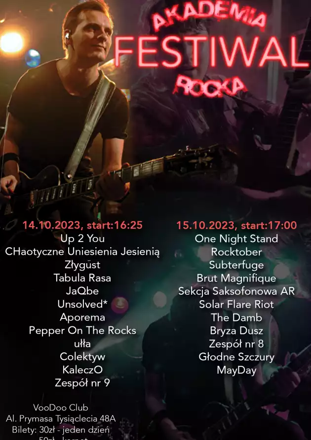 II Festiwal Akademii Rocka – Day I