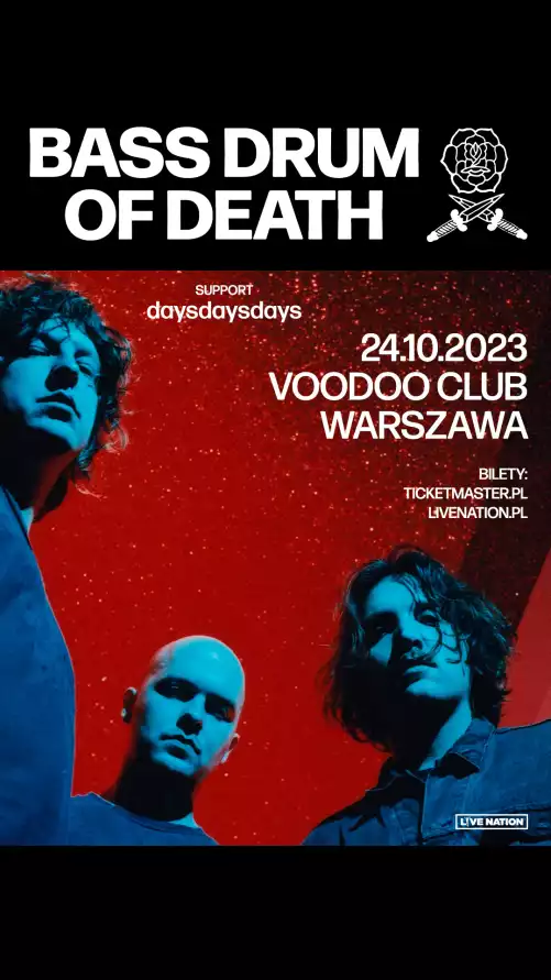 Bass Drum Of Death – Warszawa