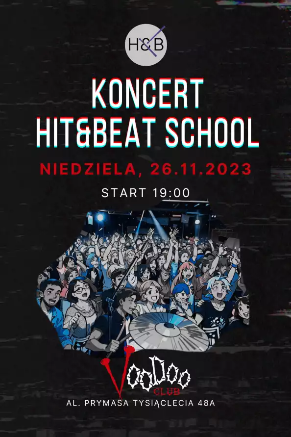 Koncert szkoły perkusyjnej Hit&Beat Drum School I Warszawa I