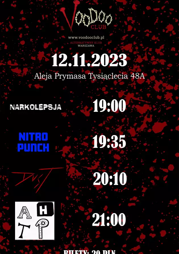 DUST x And Here’s The Problem (AHTP) x Nitro Punch x Narkolepsja I Warszawa I