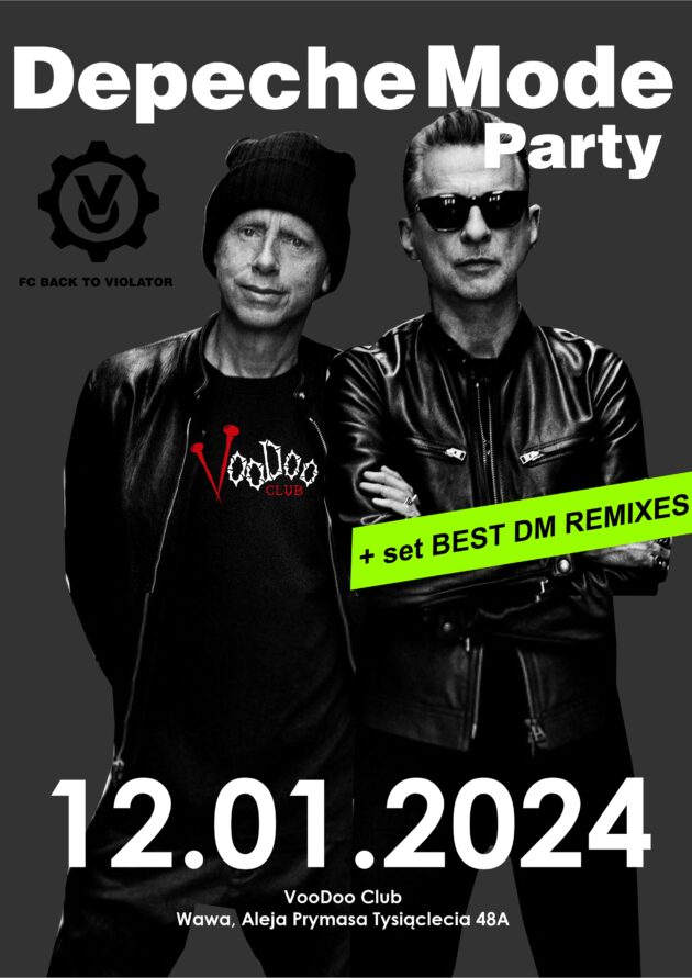 Depeche Mode Party – Back To The Violator BEST DM REMIXES special set