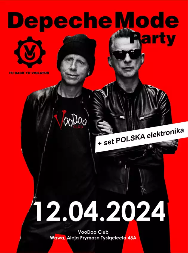 Depeche Mode Party – Back To The Violator