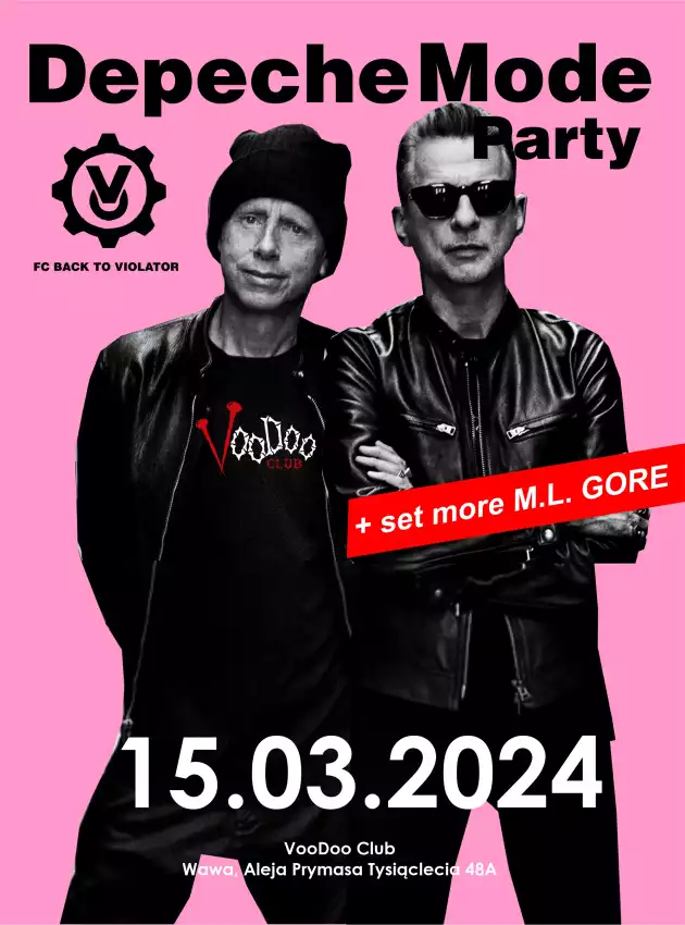 Depeche Mode Party – Back To The Violator : MARTIN GORE special set