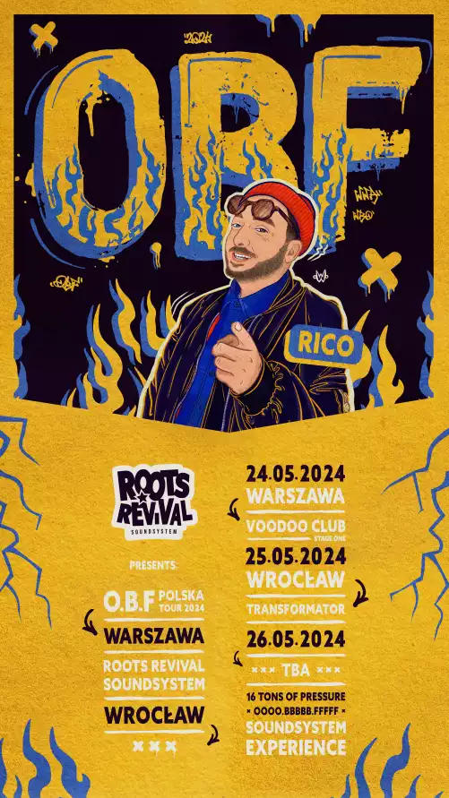 Roots Revival Soundsystem meets O.B.F | O.B.F Polska Tour 2024