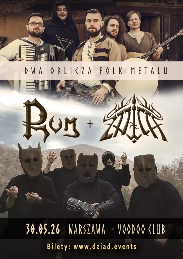 Dwa oblicza Folk Metalu – RUM x ZNICH