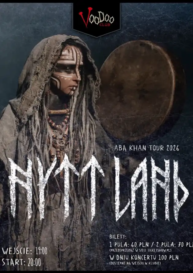 NYTT LAND Aba Khan Tour 2026 I Warszawa