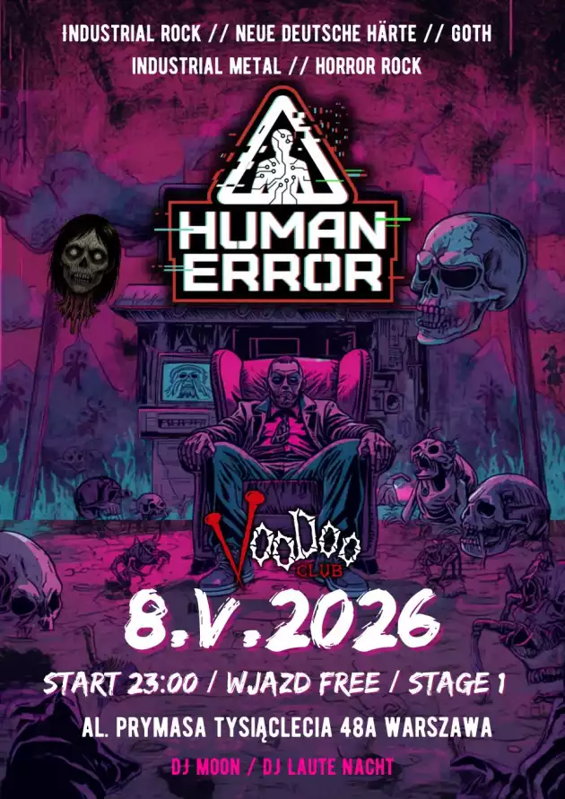 Human Error Vol. 1 – DJ Moon, DJ Laute Nacht