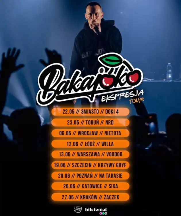 WIŚNIA BAKAJOKO I EKSPRESJA TOUR
