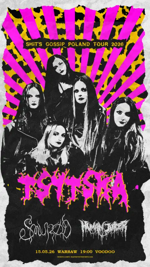 TSYTSKA (grindcore, UA), SMURØD (BLR), HUMAN JUICER (BLR/PL)