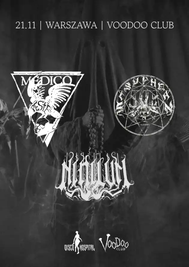 MEDICO PESTE (PL) + SISYPHEAN (LT) + NIHILVM (PL)