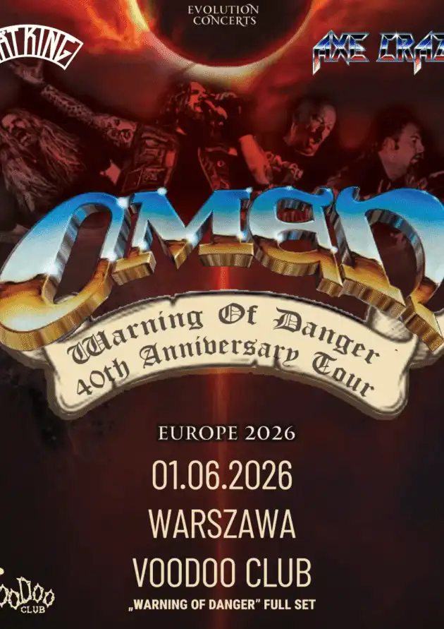 OMEN – “WARNING OF DANGER” FULL SET + Axe Crazy (PL), Rat King (PL)