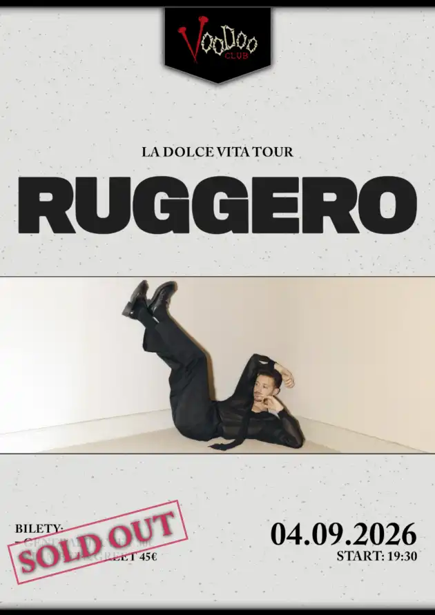 [ SOLD OUT ] RUGGERO La Dolce Vita Tour /  Warsaw