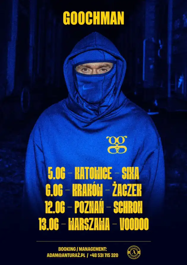 GOOCHMAN TOUR I Warszawa