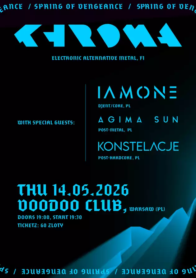 KHROMA (FI) x Agima Sun x Iamone x Konstelacje