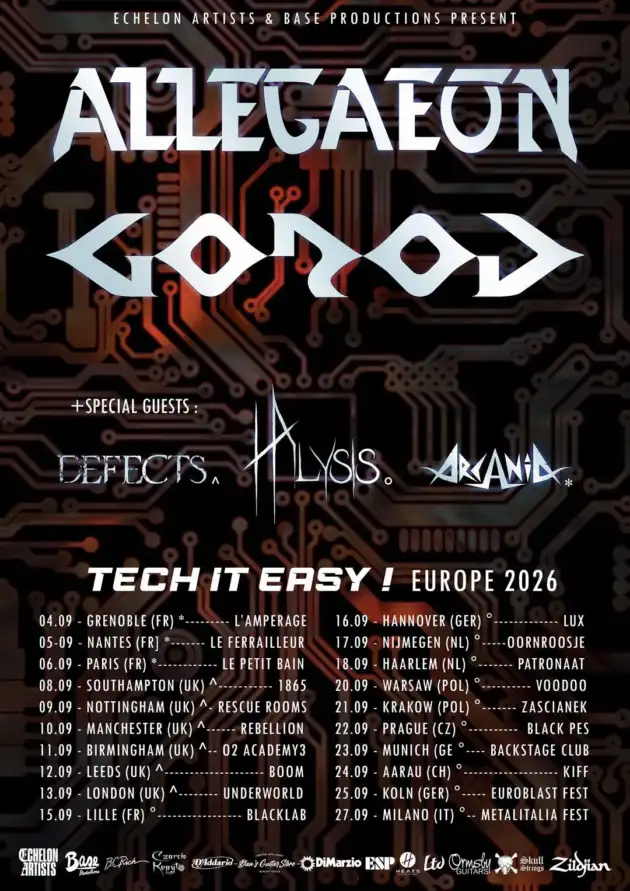 ALLEGAEON x GOROD + Halysis