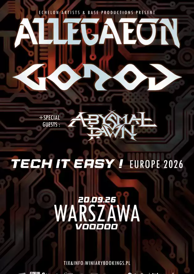 ALLEGAEON x GOROD + Abysmal Dawn