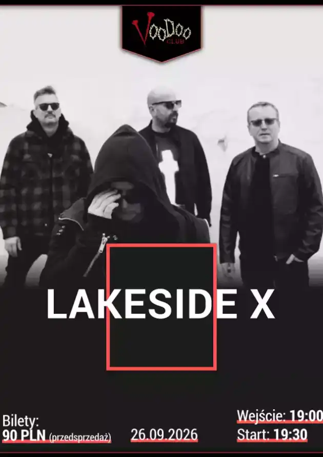 LAKESIDE X | TOUR 2026 | Warsaw /PL/ + special guest HIROSZYMA