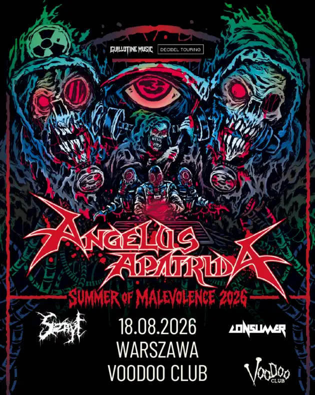 ANGELUS APATRIDA | Summer of Malevolence 2026 + Sznyt, Consumer