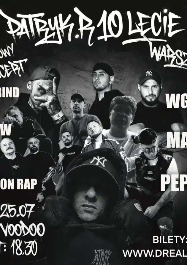 Patryk D.Real 10-lecie – Finałowy koncert w Warszawie
