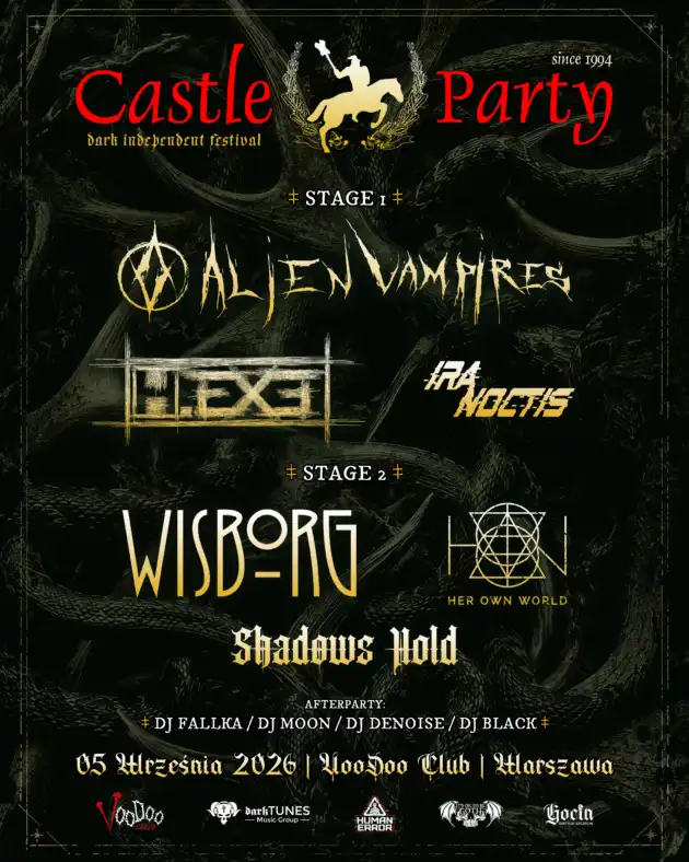 Castle Party: afterparty • ALIEN VAMPIRES • WISBORG • H.EXE • HER OWN WORLD + more