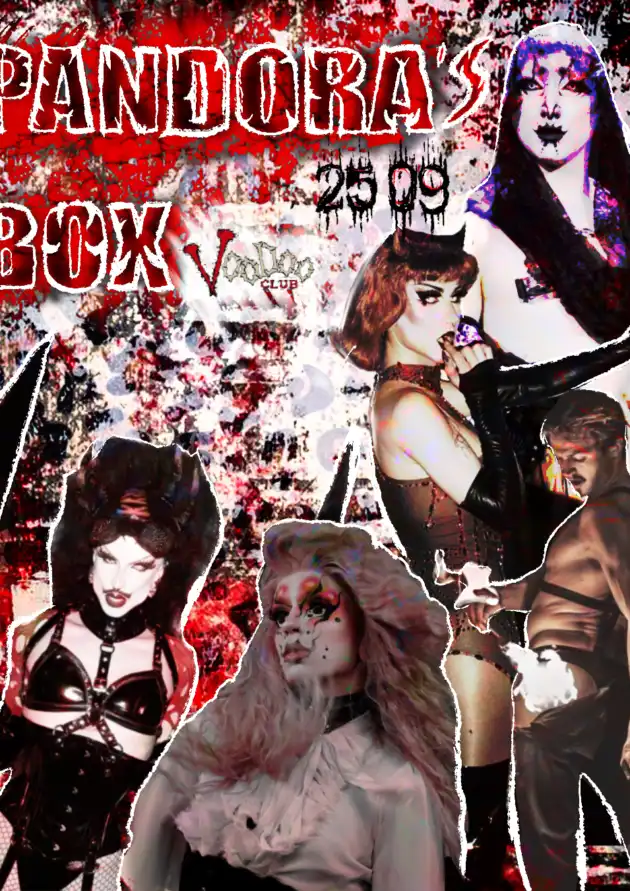PANDORA BOX – GORE. DRAG. MONSTERS (Stormy , Vipera, Himerus, Tanya Hex, Boshena Krzyk)
