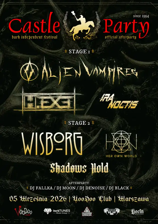 Castle Party: afterparty • ALIEN VAMPIRES • WISBORG • H.EXE • HER OWN WORLD + more