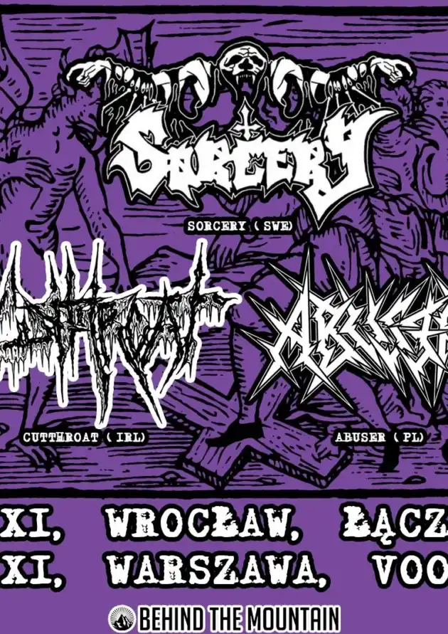 SORCERY (SWE) CUTTHROAT (IRL) ABUSER (PL)