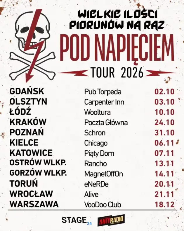 Wielkie Ilości Piorunów na Raz I POD NAPIĘCIEM TOUR 2026