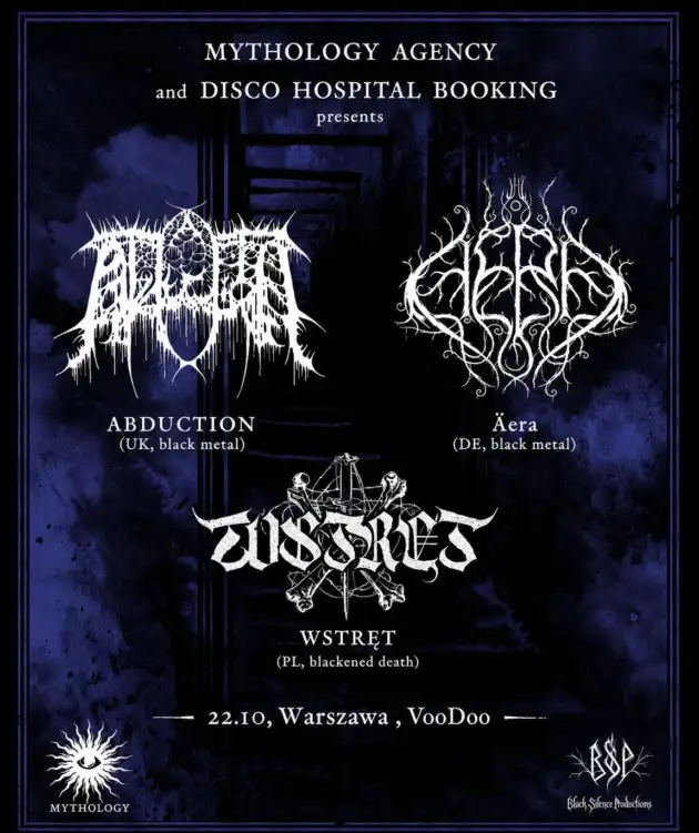ABDUCTION (UK) + ÄERA (DE) + WSTRĘT (PL)